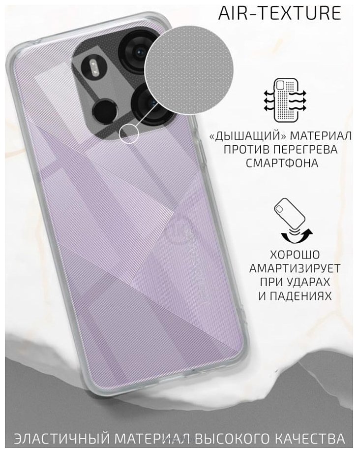 Фотографии Akami Clear для TECNO Spark Go 2023 (прозрачный)