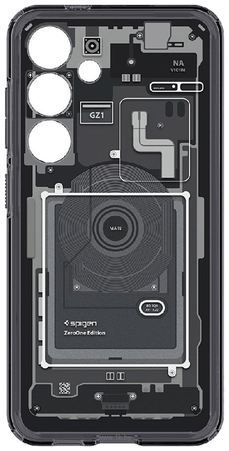 Фотографии Spigen Ultra Hybrid Zero One для Galaxy S24 ACS07350 (разноцветный)