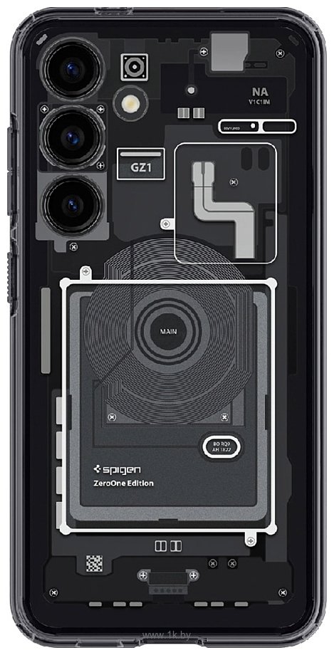 Фотографии Spigen Ultra Hybrid Zero One для Galaxy S24 ACS07350 (разноцветный)