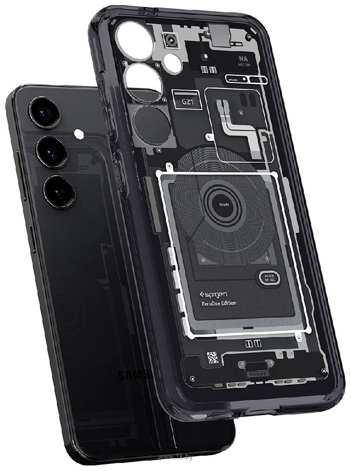 Фотографии Spigen Ultra Hybrid Zero One для Galaxy S24 ACS07350 (разноцветный)