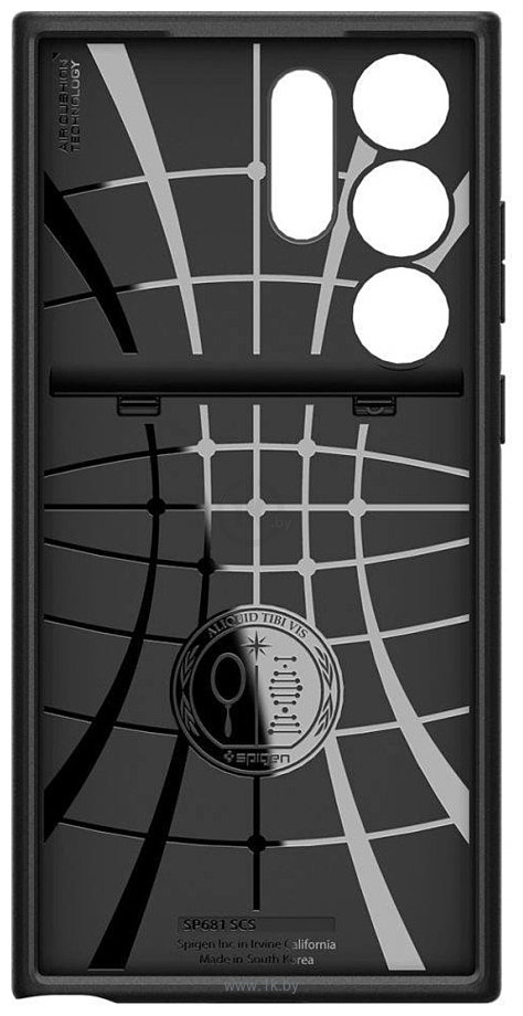 Фотографии Spigen Slim Armor CS для Galaxy S23 Ultra ACS05628 (черный)