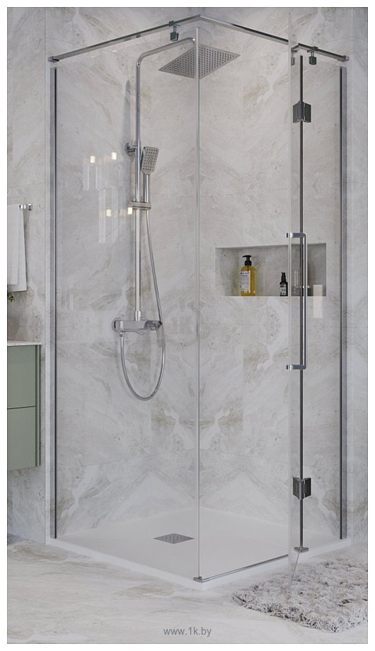 Фотографии Niagara NG-6631-34 90x90x195 (хром/прозрачное стекло) Фотографии Niagara NG-6631-34 90x90x195 (хром/прозрачное стекло)