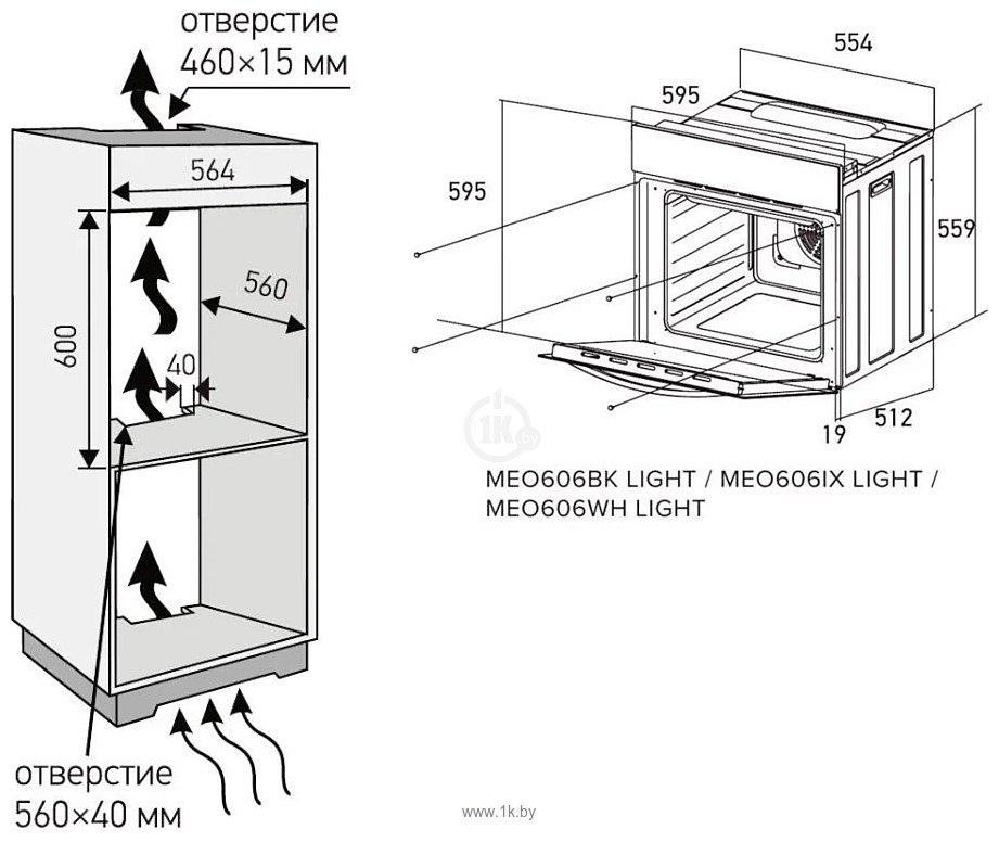 Фотографии Meferi MEO606IX Light