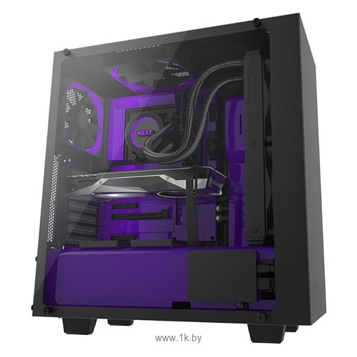Фотографии NZXT S340 Elite Black/purple