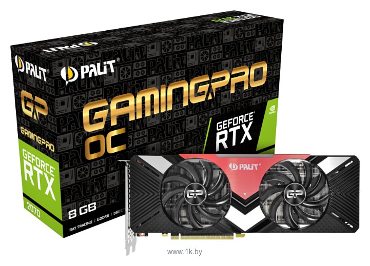 Фотографии Palit GeForce RTX 2070 GamingPro OC (NE62070U20P2-1060A)