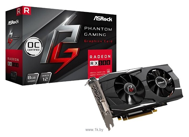 Фотографии ASRock Radeon RX 580 Phantom Gaming D ОС