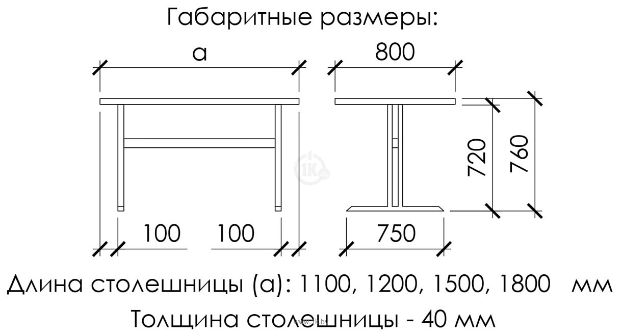 Фотографии Buro7 Двутавр 120 (классика, дуб натуральный/черный)