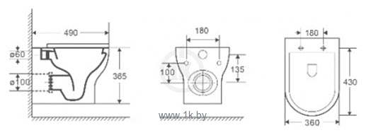 Фотографии WeltWasser Erlenbach 004 GL-WT + Marberg 410 RD (белый глянец/хром)