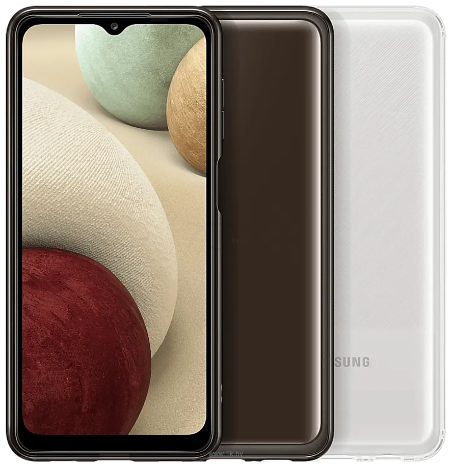 Фотографии Samsung Silicone Cover для Galaxy A12 (белый)