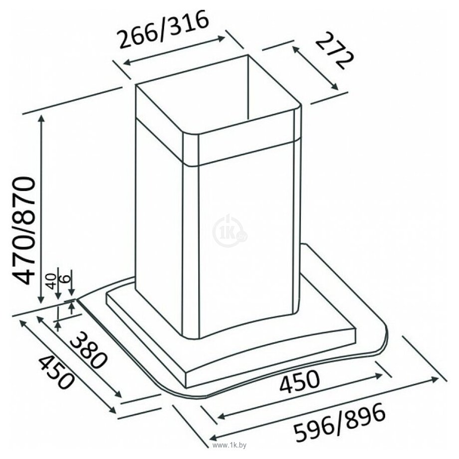 Фотографии ZORG TECHNOLOGY Stels 1000 90 S нержавейка + стекло черное