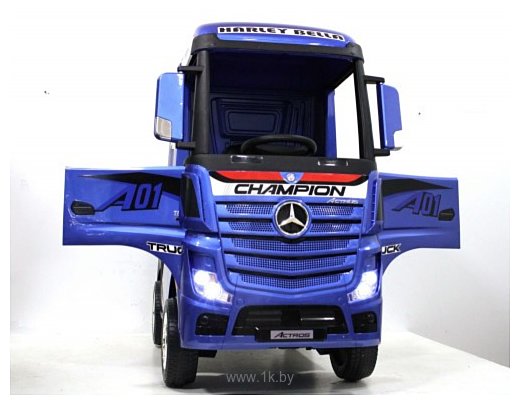 Фотографии RiverToys Mercedes-Benz Actros 4WD HL358 (синий глянец)