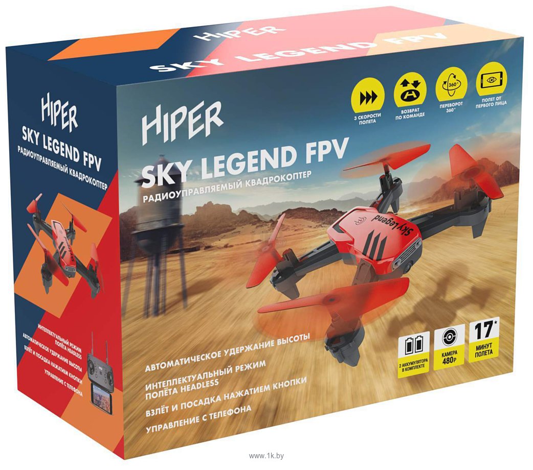 Фотографии Hiper Legend FPV (красный)