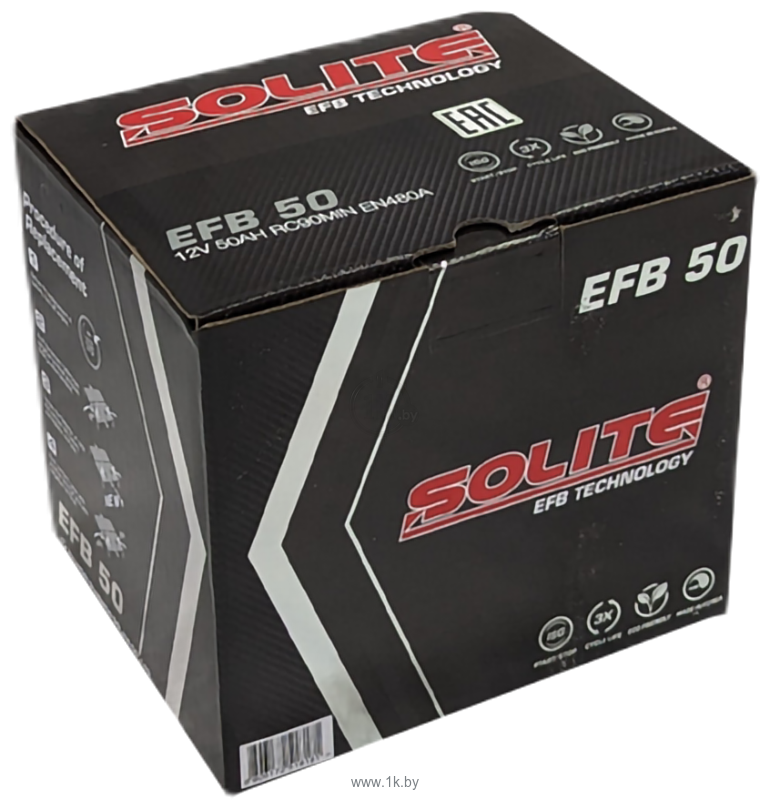 Фотографии Solite EFB (50Ah)