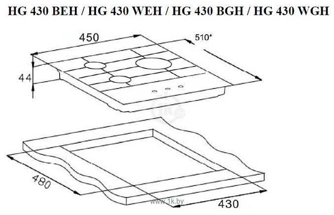 Фотографии Weissgauff HG 430 WGH