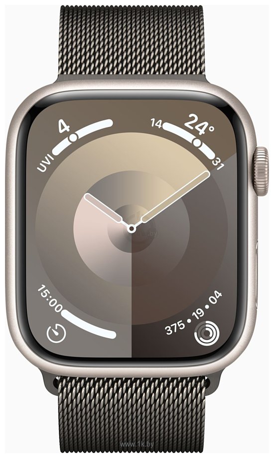 Фотографии Apple Watch Series 9 LTE 45 мм (алюминиевый корпус, миланский)