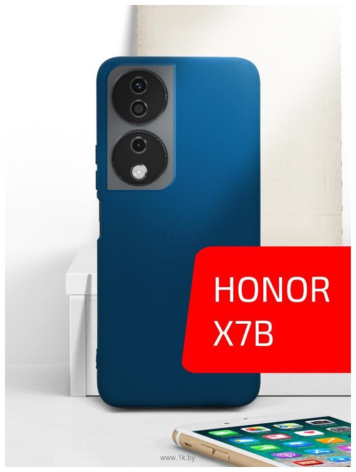 Фотографии Akami Matt TPU для Honor X7b (синий)