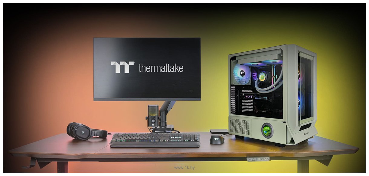 Фотографии Thermaltake Ceres 350 MX Matcha Green CA-1Z3-00MEWN-00