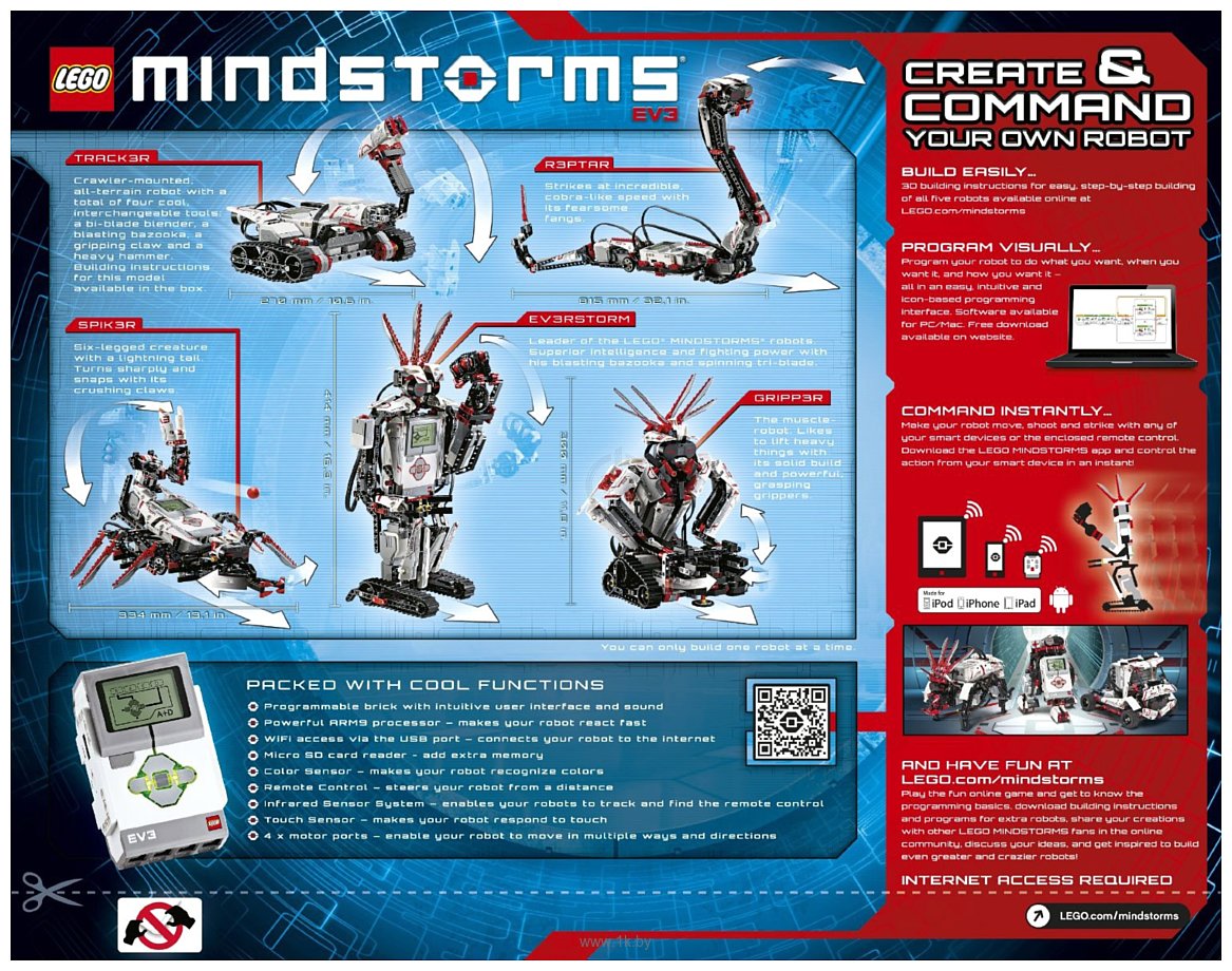 Фотографии LEGO Mindstorms 31313 EV3