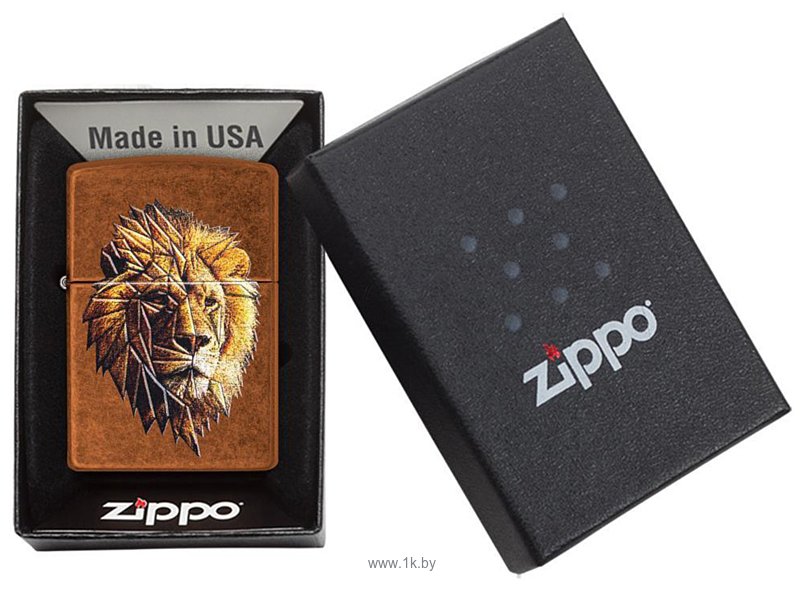 Фотографии Zippo Polygonal Lion Design 29865