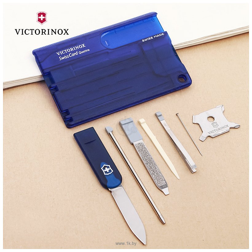 Фотографии Victorinox SwissCard Quattro (синий)