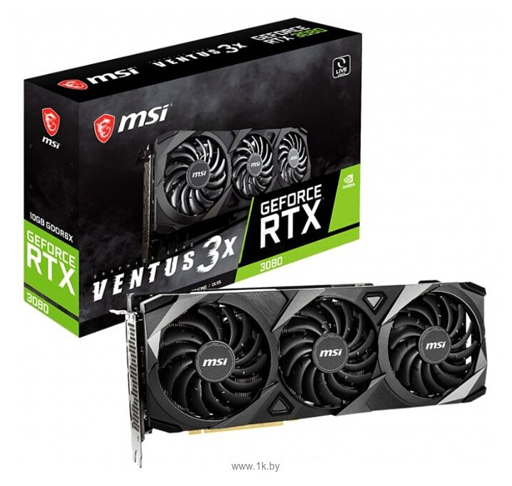 Фотографии MSI GeForce RTX 3080 10240MB VENTUS 3X