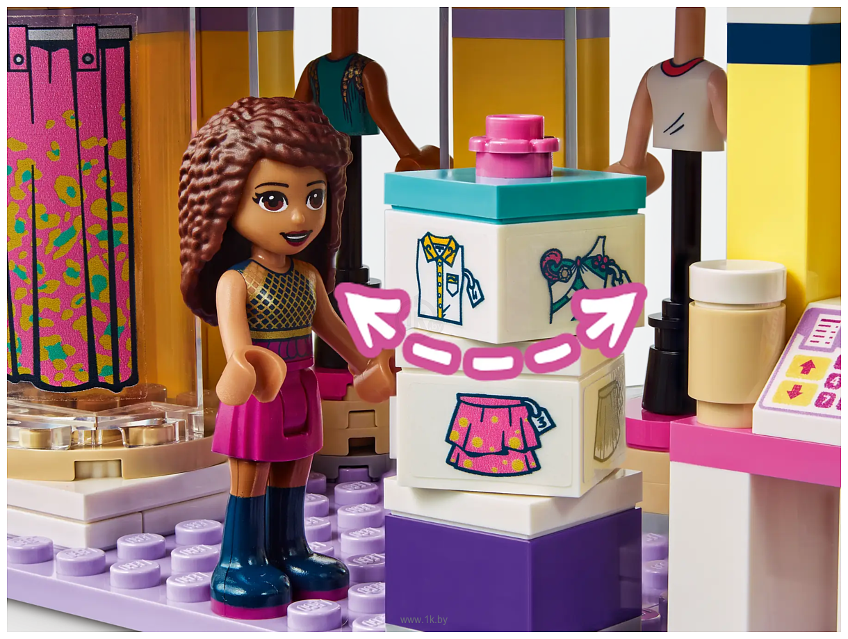 Фотографии LEGO Friends 41427 Модный бутик Эммы