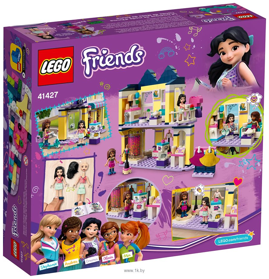 Фотографии LEGO Friends 41427 Модный бутик Эммы