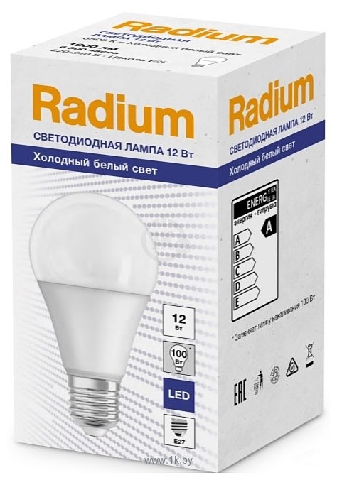 Фотографии RADIUM LED A100 E27 12 Вт 6500 К