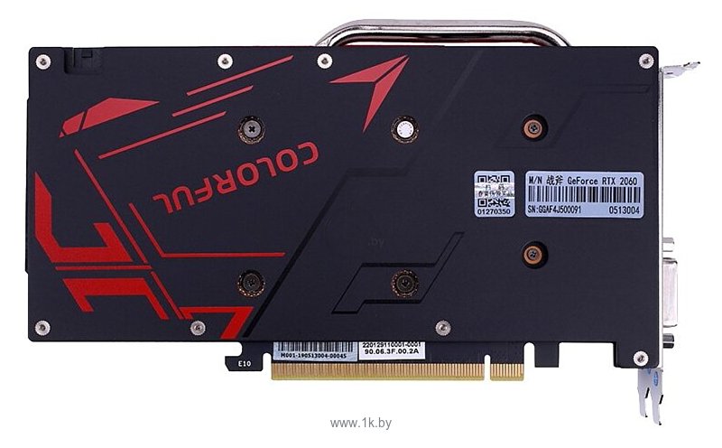 Фотографии Colorful GeForce RTX 2060 NB-V 6GB (RTX 2060 NB-V)
