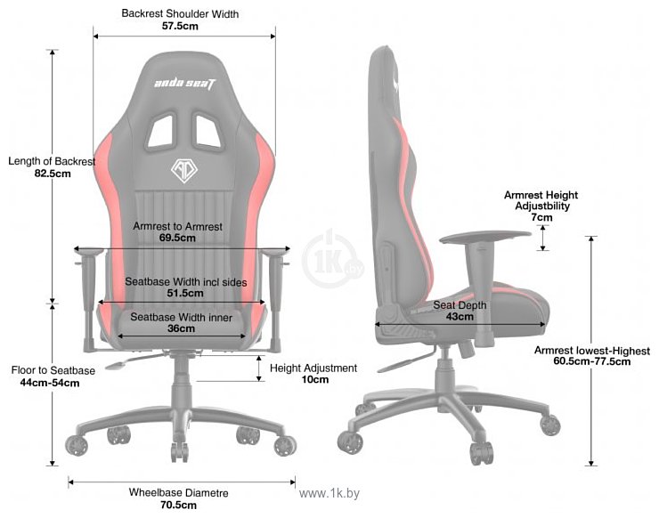 Фотографии AndaSeat Jungle (черный)