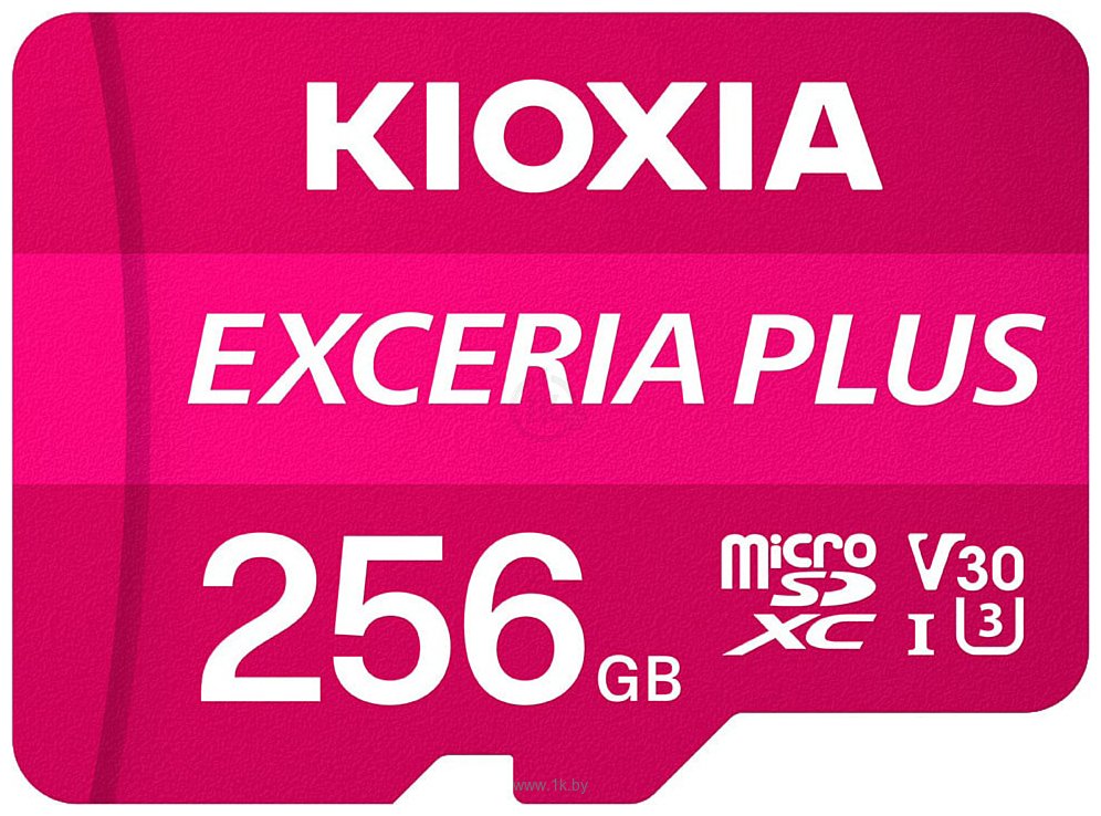 Фотографии Kioxia Exceria Plus microSDXC LMPL1M256GG2 256GB (с адаптером)