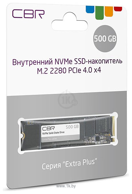 Фотографии CBR Extra 500GB SSD-500GB-M.2-EP22