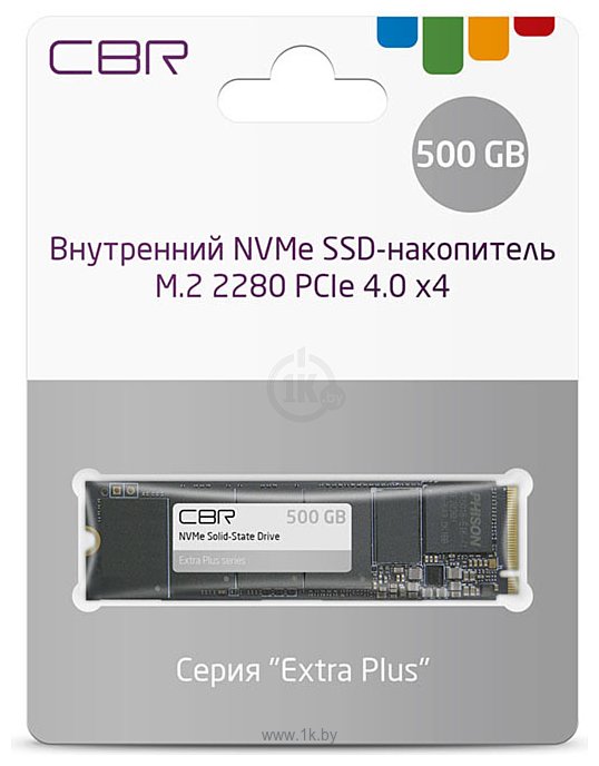 Фотографии CBR Extra 500GB SSD-500GB-M.2-EP22