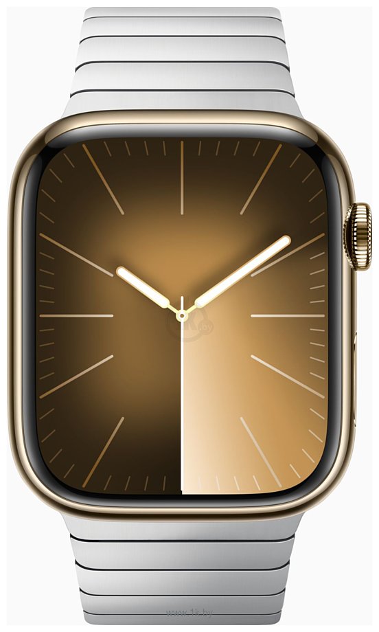 Фотографии Apple Watch Series 9 45 мм (стальной корпус, блочный)