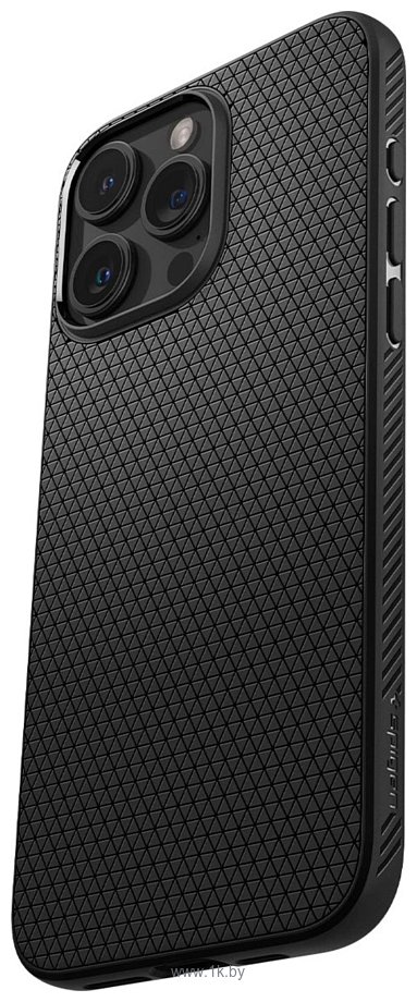 Фотографии Spigen Liquid Air для iPhone 15 Pro ACS06704 (черный)