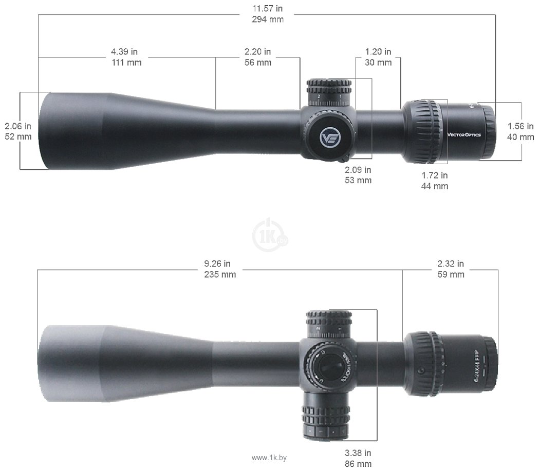 Фотографии Vector Optics Veyron 6-24x44IR FFP SCFF-37