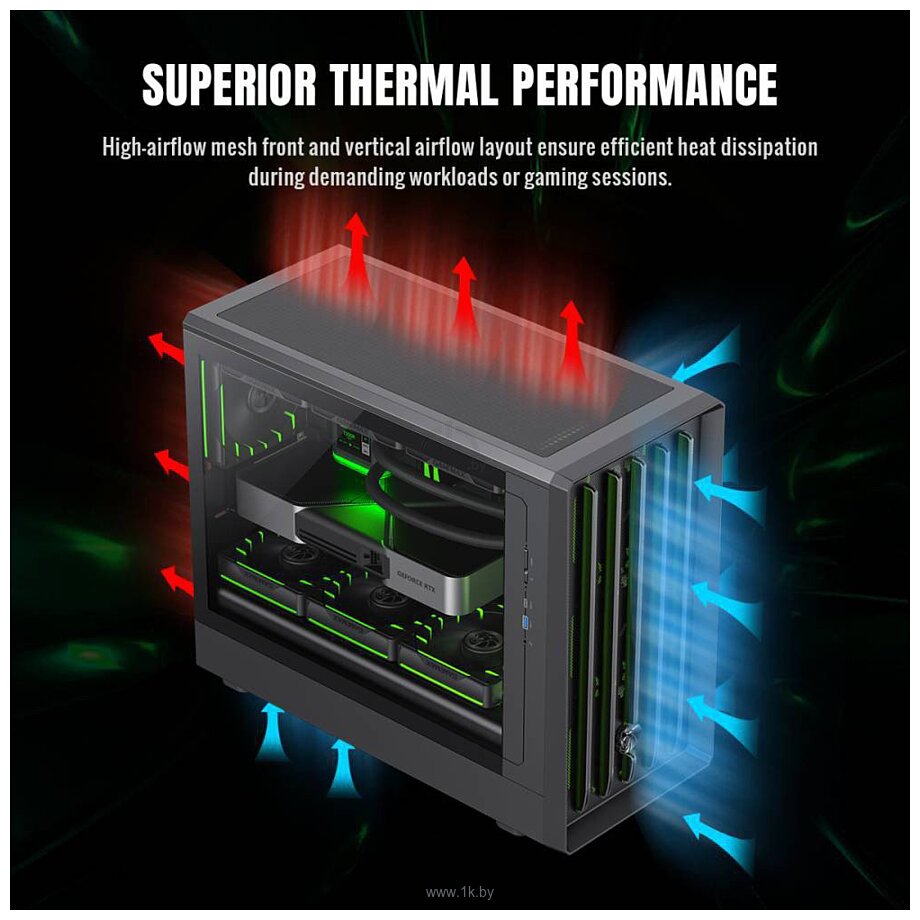 Фотографии GameMax Legend CLAW 360 (черный) Фотографии GameMax Legend CLAW 360 (черный)