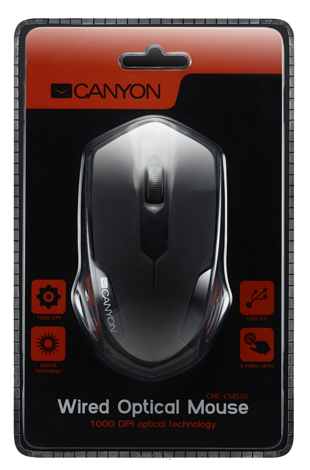 Фотографии Canyon CNE-CMS02B black USB