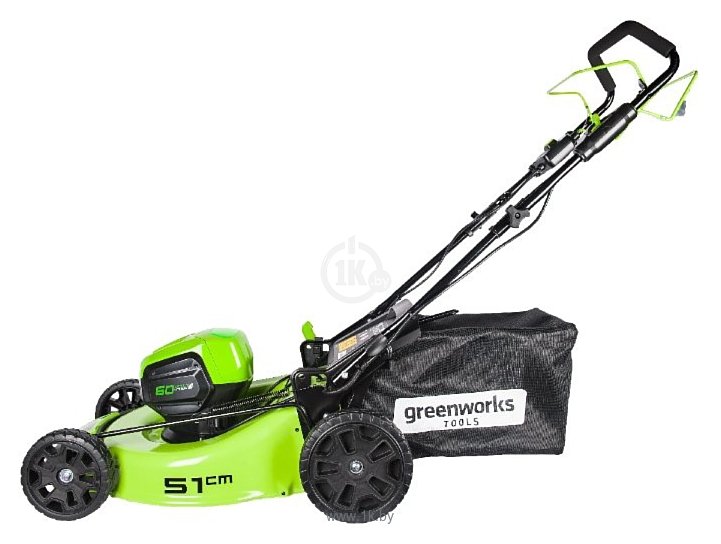 Фотографии Greenworks 2505607ub GD60LM51SPK4