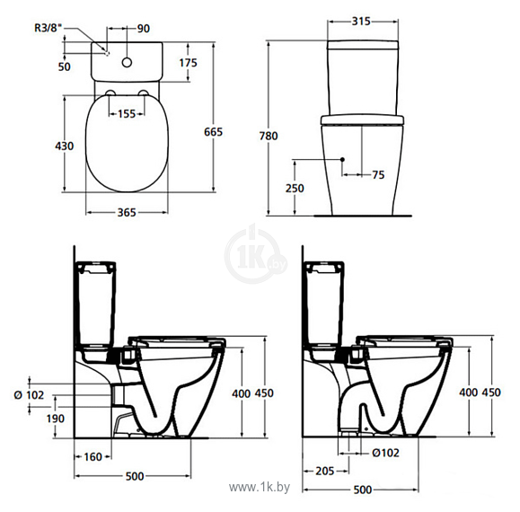 Фотографии Ideal Standard Connect E781801