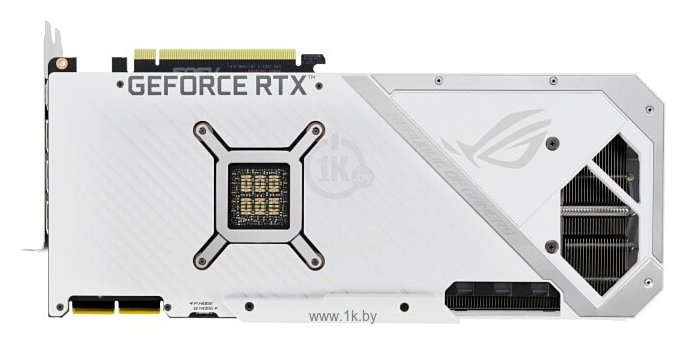 Фотографии ASUS ROG Strix GeForce RTX 3090 OC White Edition (ROG-STRIX-RTX3090-O24G-WHITE)