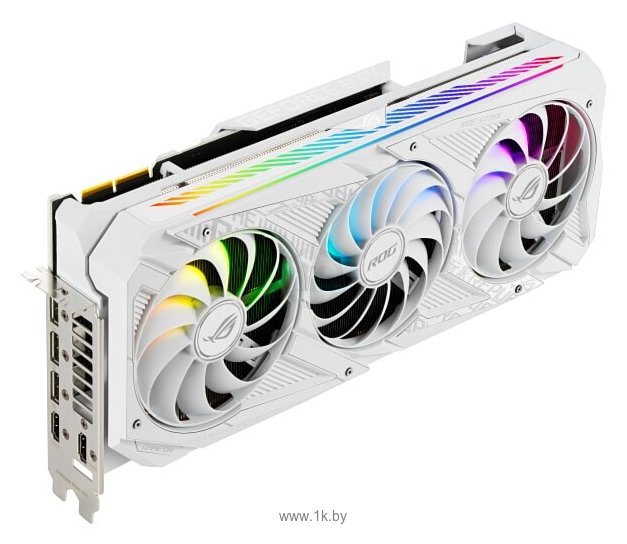 Фотографии ASUS ROG Strix GeForce RTX 3090 OC White Edition (ROG-STRIX-RTX3090-O24G-WHITE)