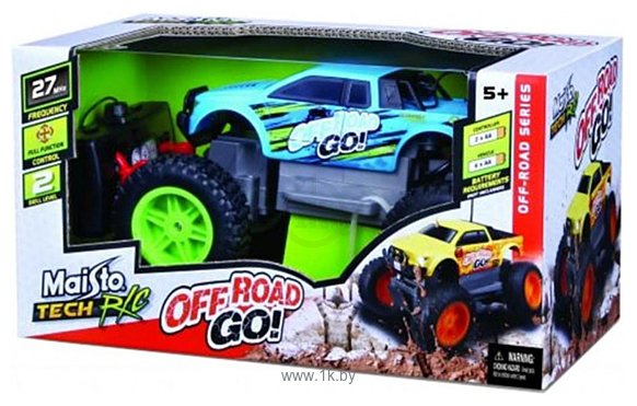 Фотографии Maisto Off Road Go 81762 (голубой)