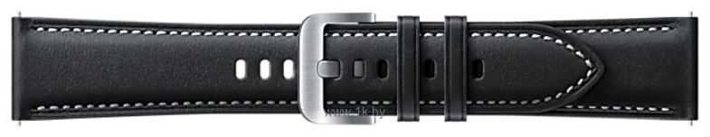 Фотографии Samsung кожаный для Samsung Galaxy Watch3 41мм (черный)