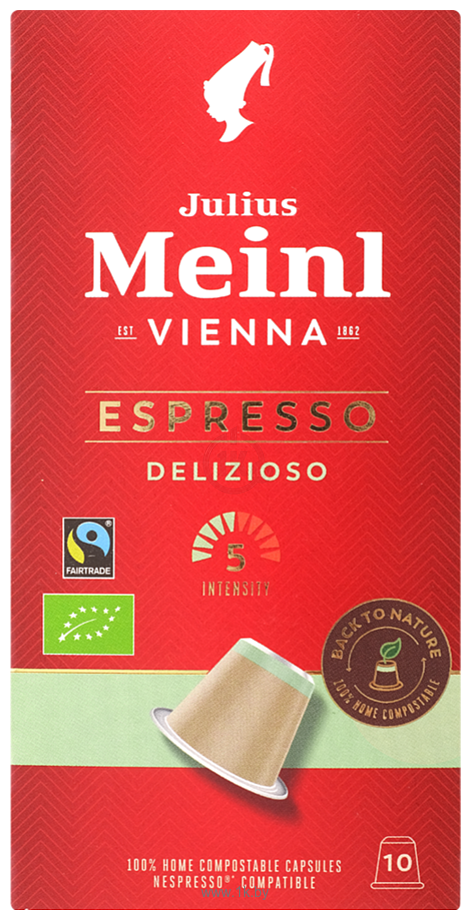 Фотографии Julius Meinl Espresso Delizioso Biodegradable Inspresso 10 шт