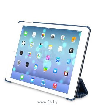 Фотографии Melkco Slimme Cover Blue for Apple iPad Air (APIPDALCSC1DBLC)