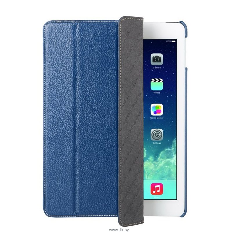 Фотографии Melkco Slimme Cover Blue for Apple iPad Air (APIPDALCSC1DBLC)