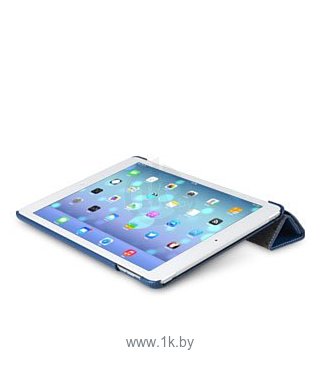 Фотографии Melkco Slimme Cover Blue for Apple iPad Air (APIPDALCSC1DBLC)