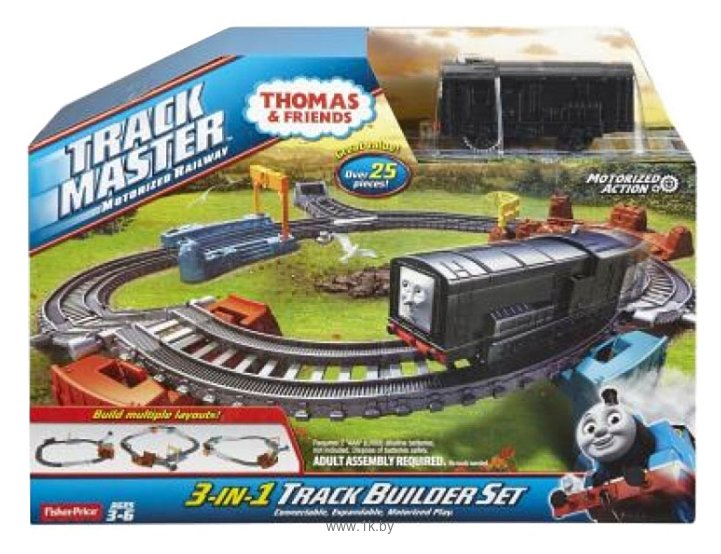 Фотографии Thomas & Friends Набор "Строительный набор 3 в 1" серия TrackMaster CFF95