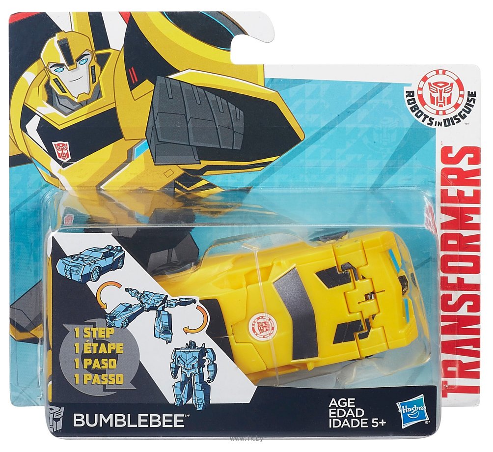 Фотографии Hasbro Transformers Robots in Disguise 1-Step Bumblebee B4650